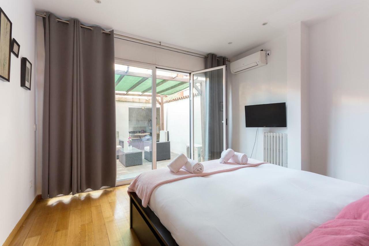 1229 - Awesome City Center Apartment With Terrace Barcelona Eksteriør billede